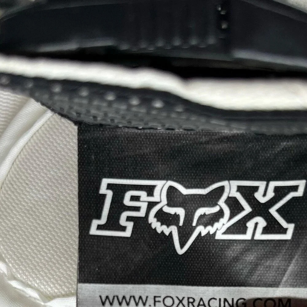 FOX Racing Pants Youth Sz 5/6 180 Motocross Riding Performance Nylon White Gray - Picture 11 of 16